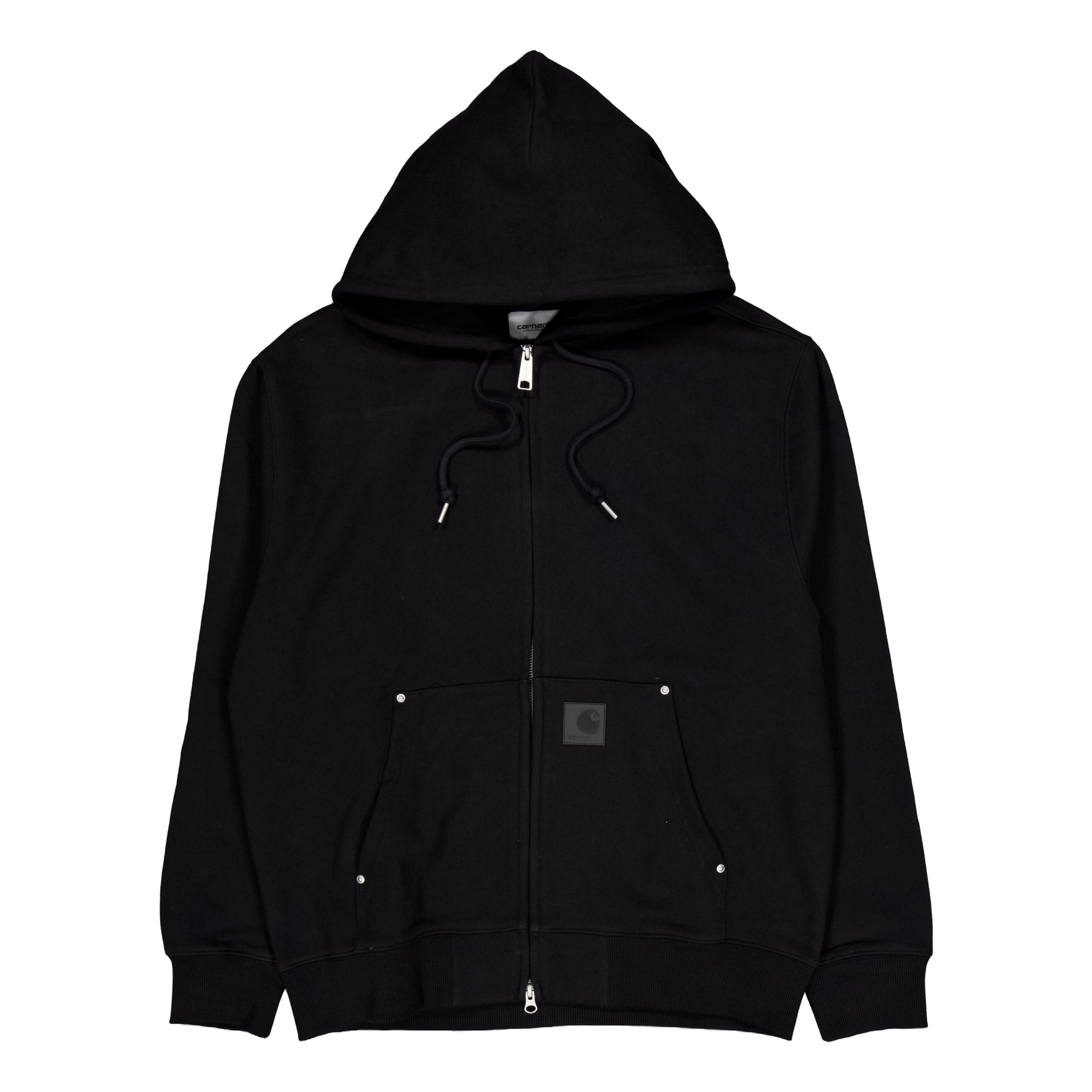 Hooded Eldon Sweat Jacket Black