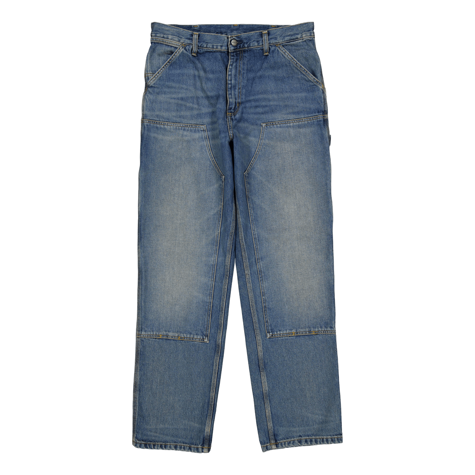 Double Knee Pant Blue