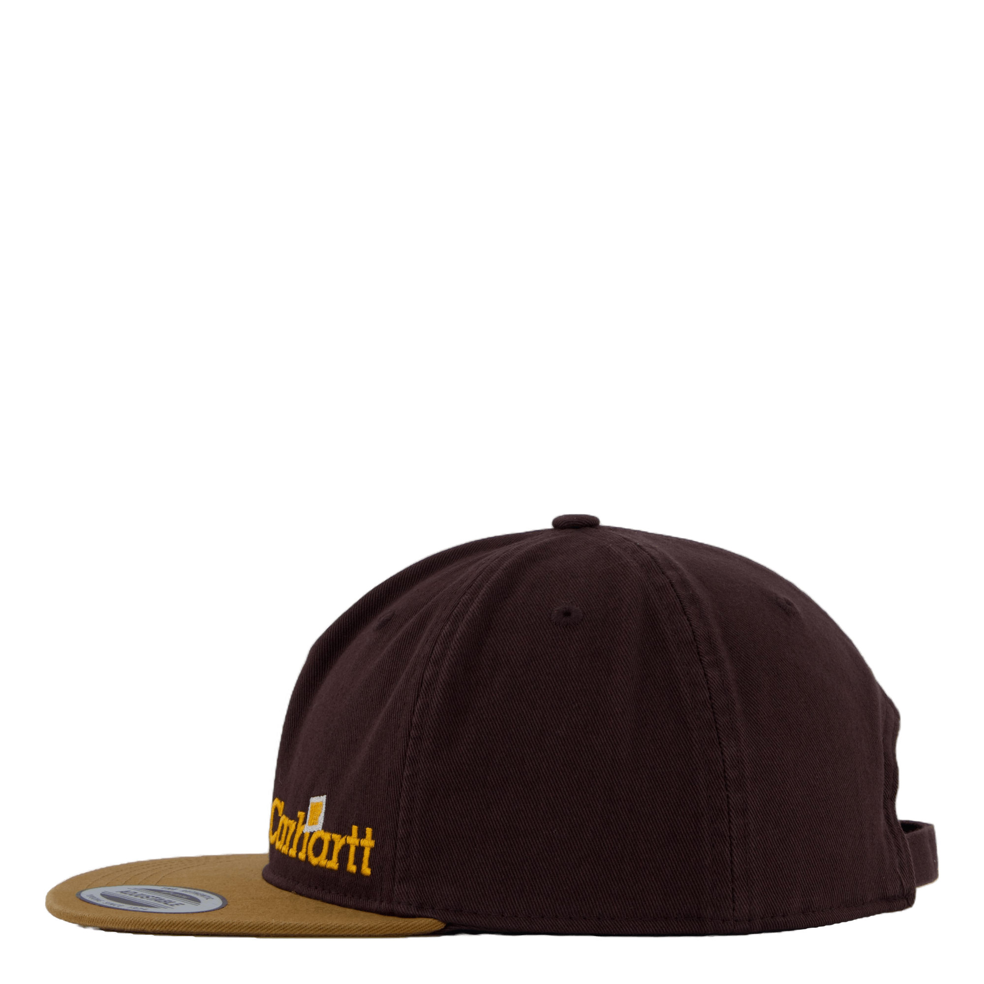 Label Script Coach Cap Brown