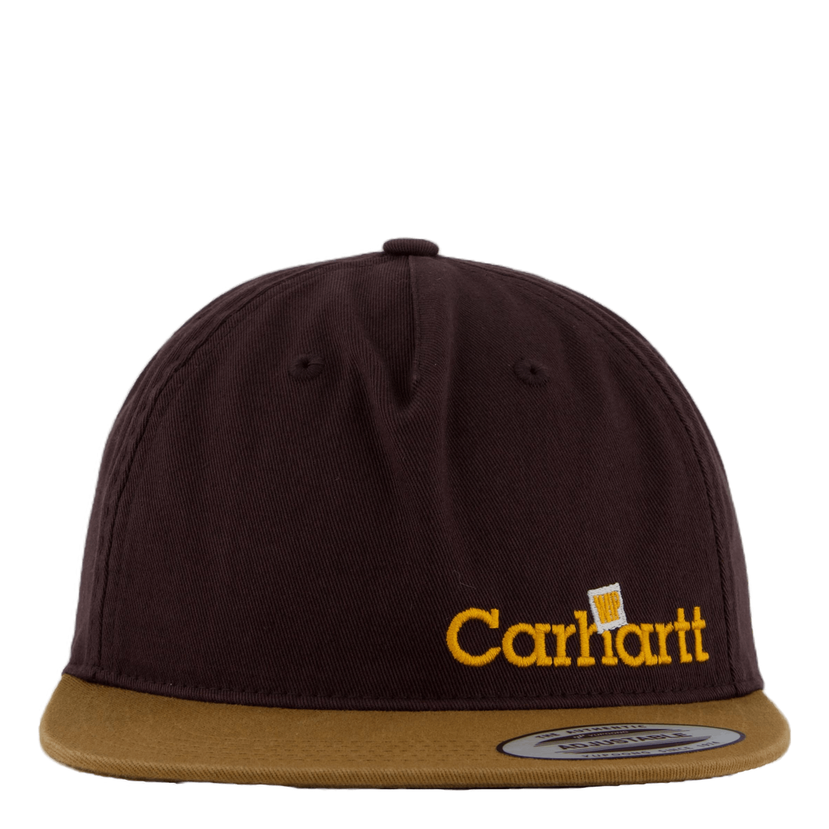 Label Script Coach Cap Brown