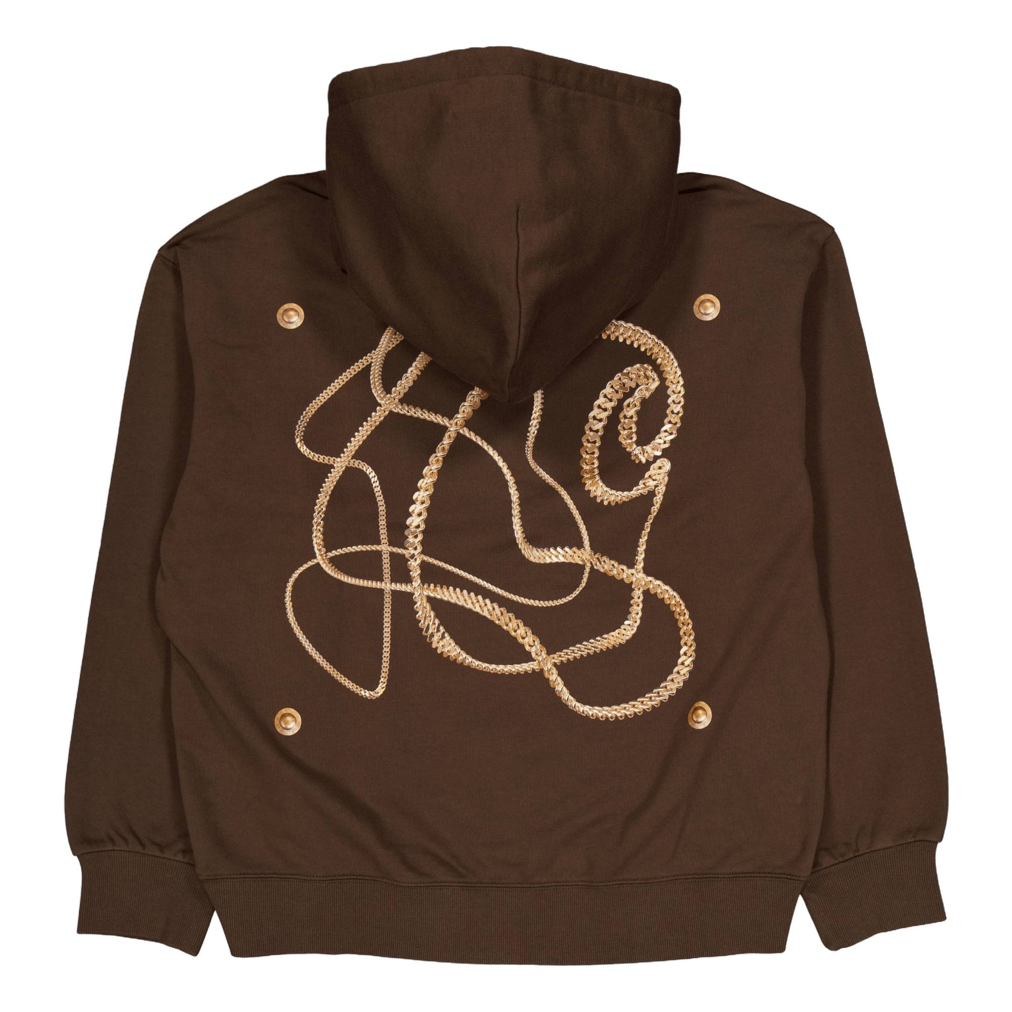 Hooded Charm Link Sweat Liberica / Gold