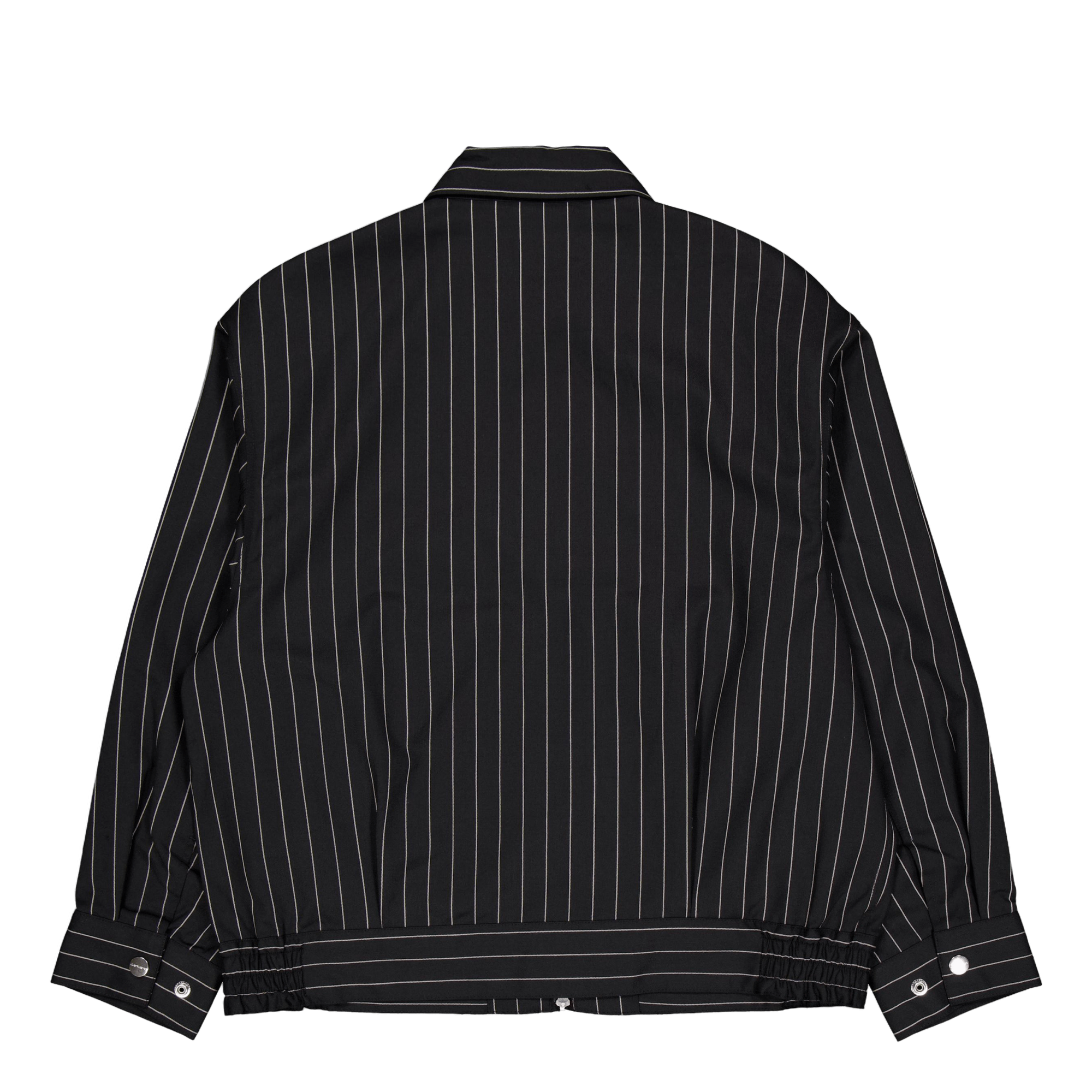 W' Seaton Jacket Seaton Stripe, Black / Wax