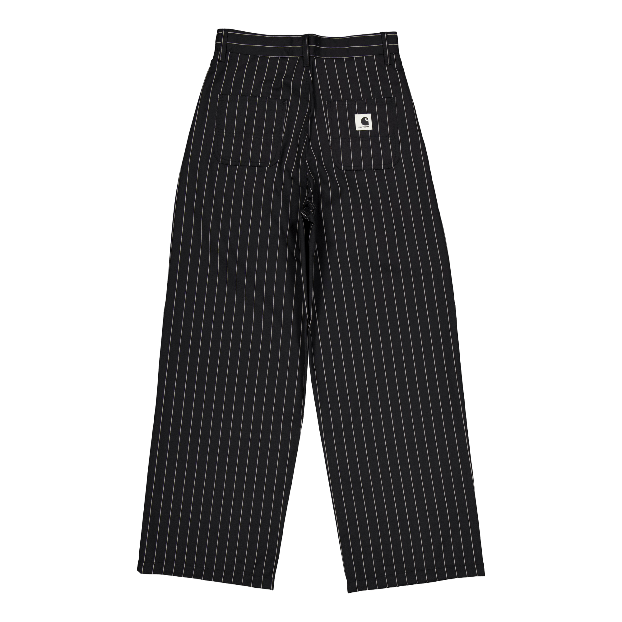 W' Seaton Pant Seaton Stripe, Black / Wax