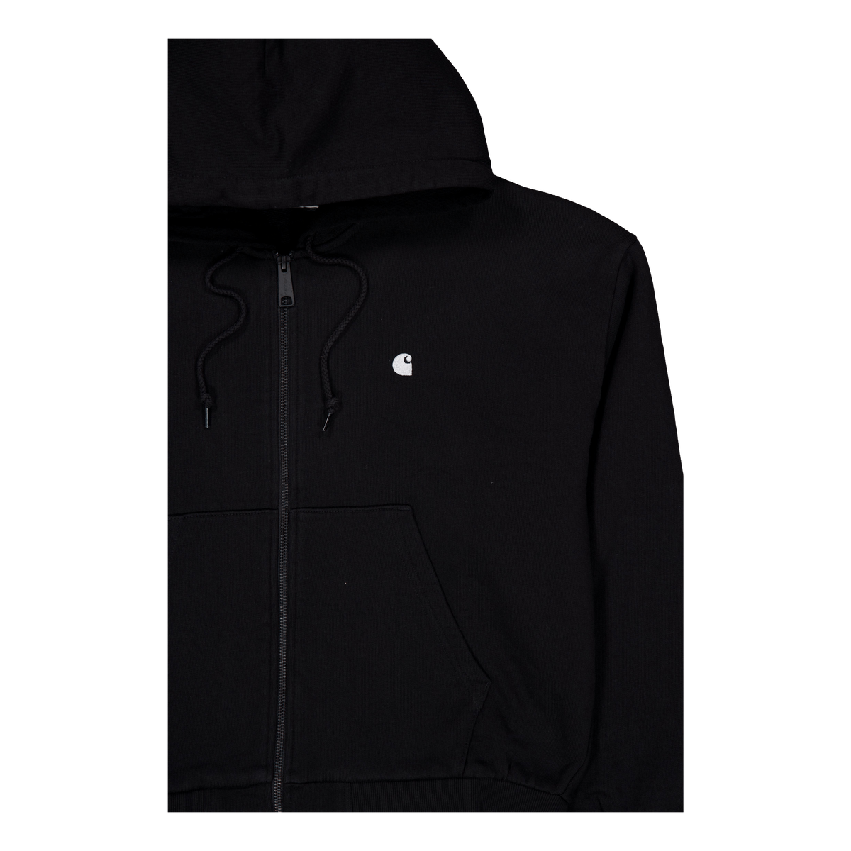 W' Hooded Casey Jacket Black / Silver