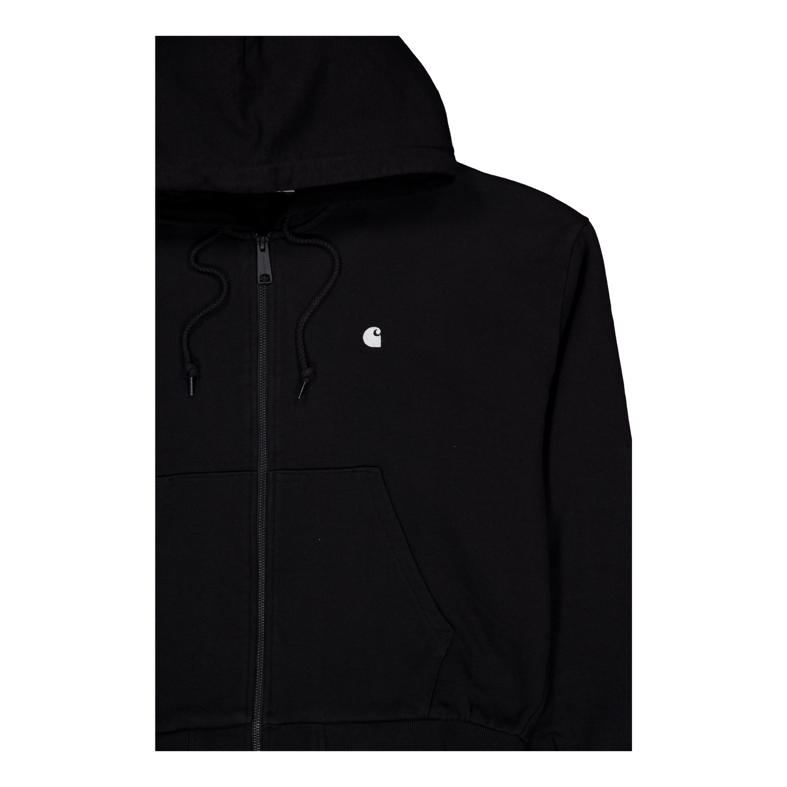 W' Hooded Casey Jacket Black / Silver