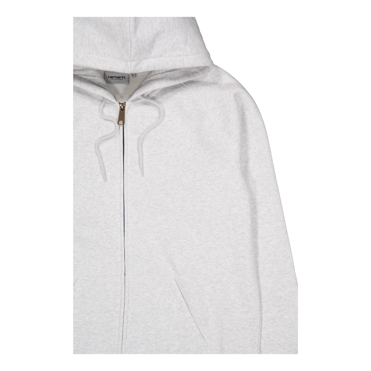 Hooded Chase Jacket Ash Heather / Gold