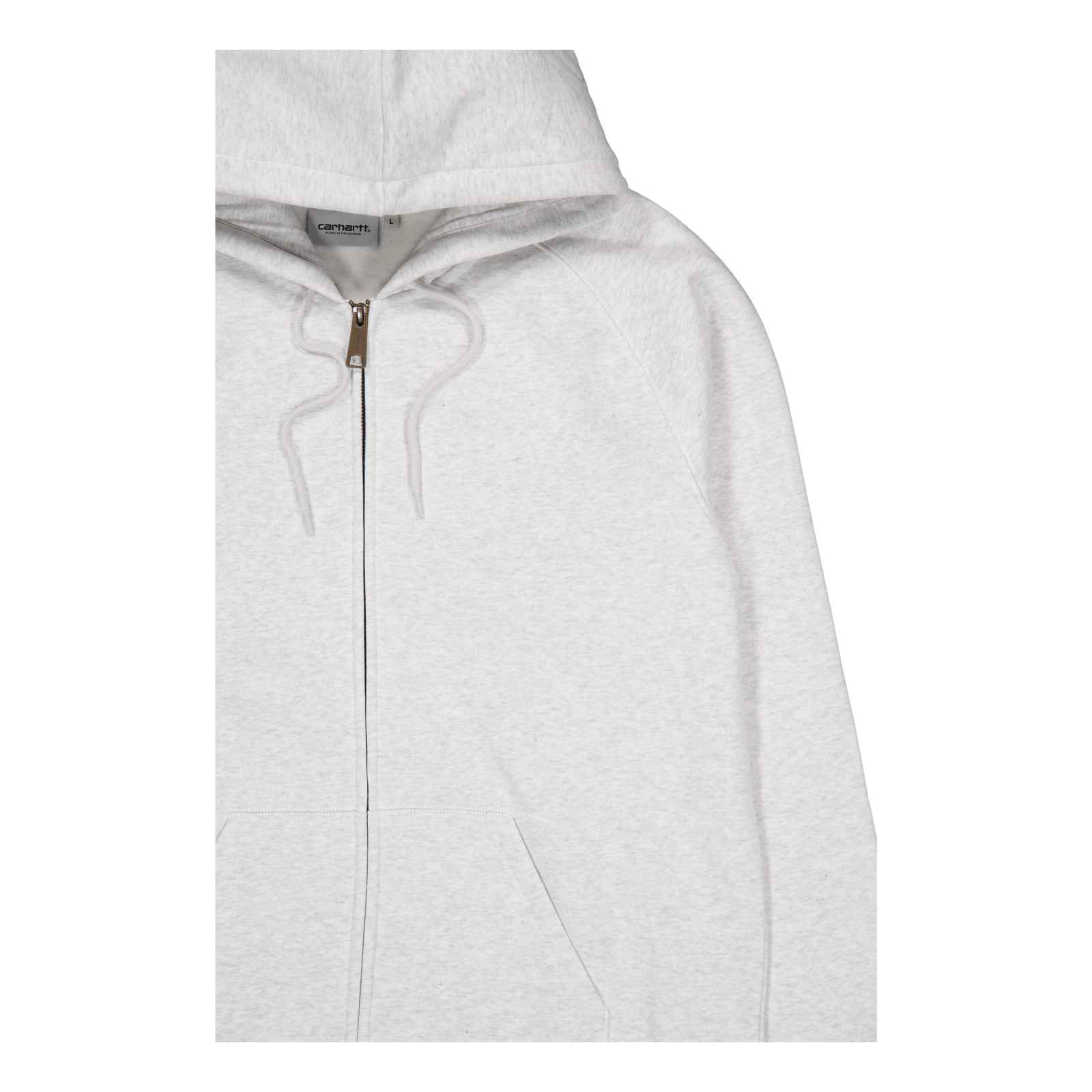 Hooded Chase Jacket Ash Heather / Gold