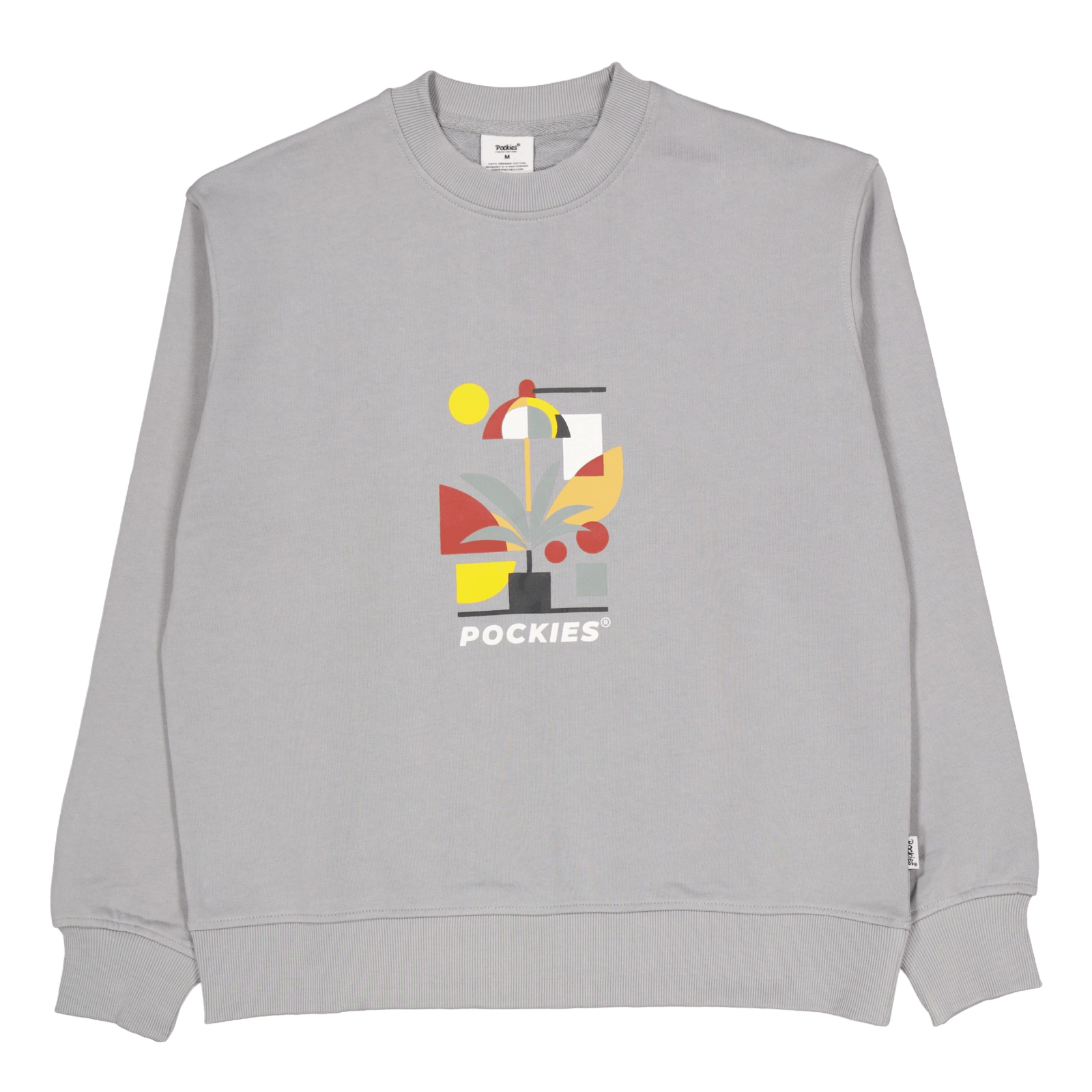 Plantlamp Crewneck Grey Grey