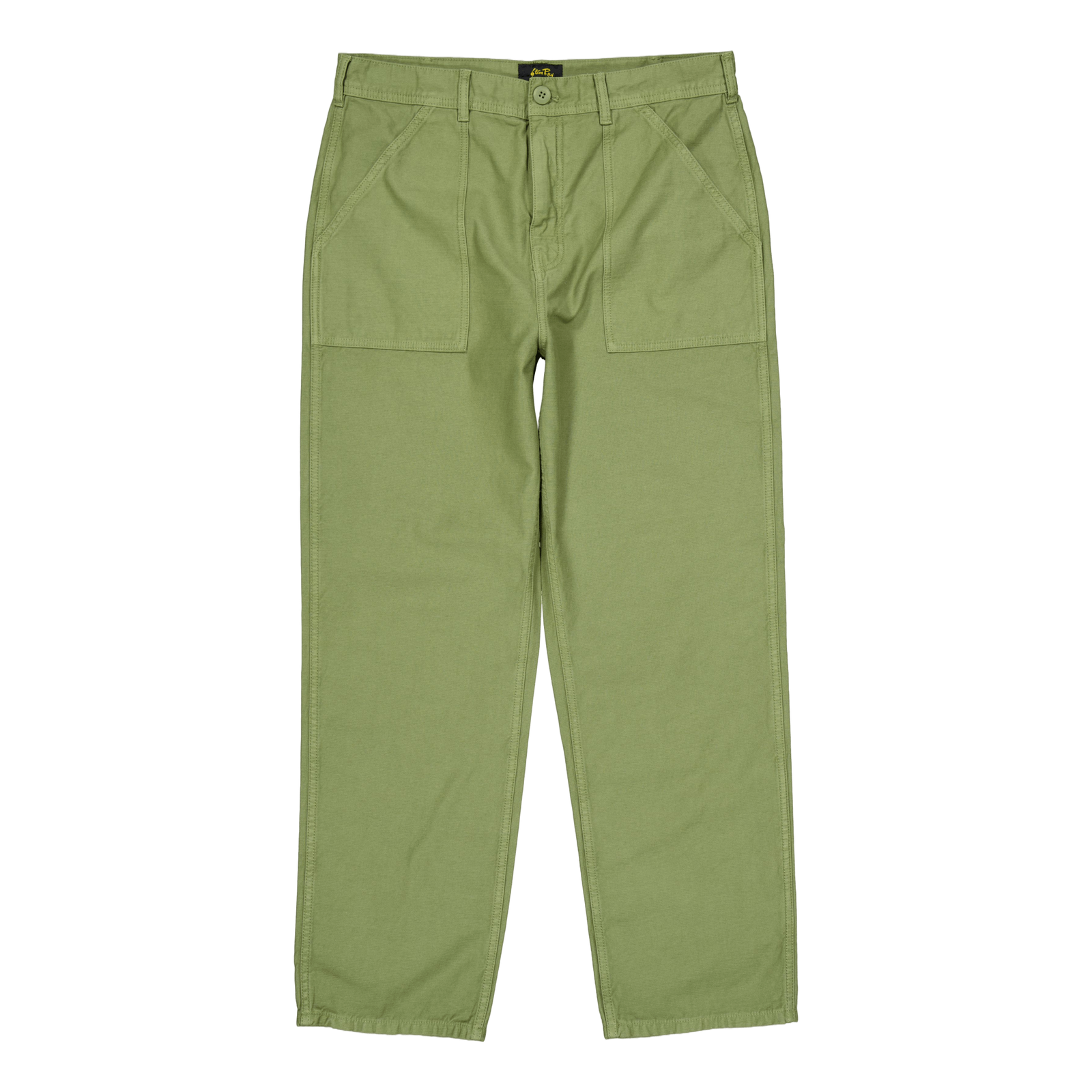 Fat Pant Olive Sateen