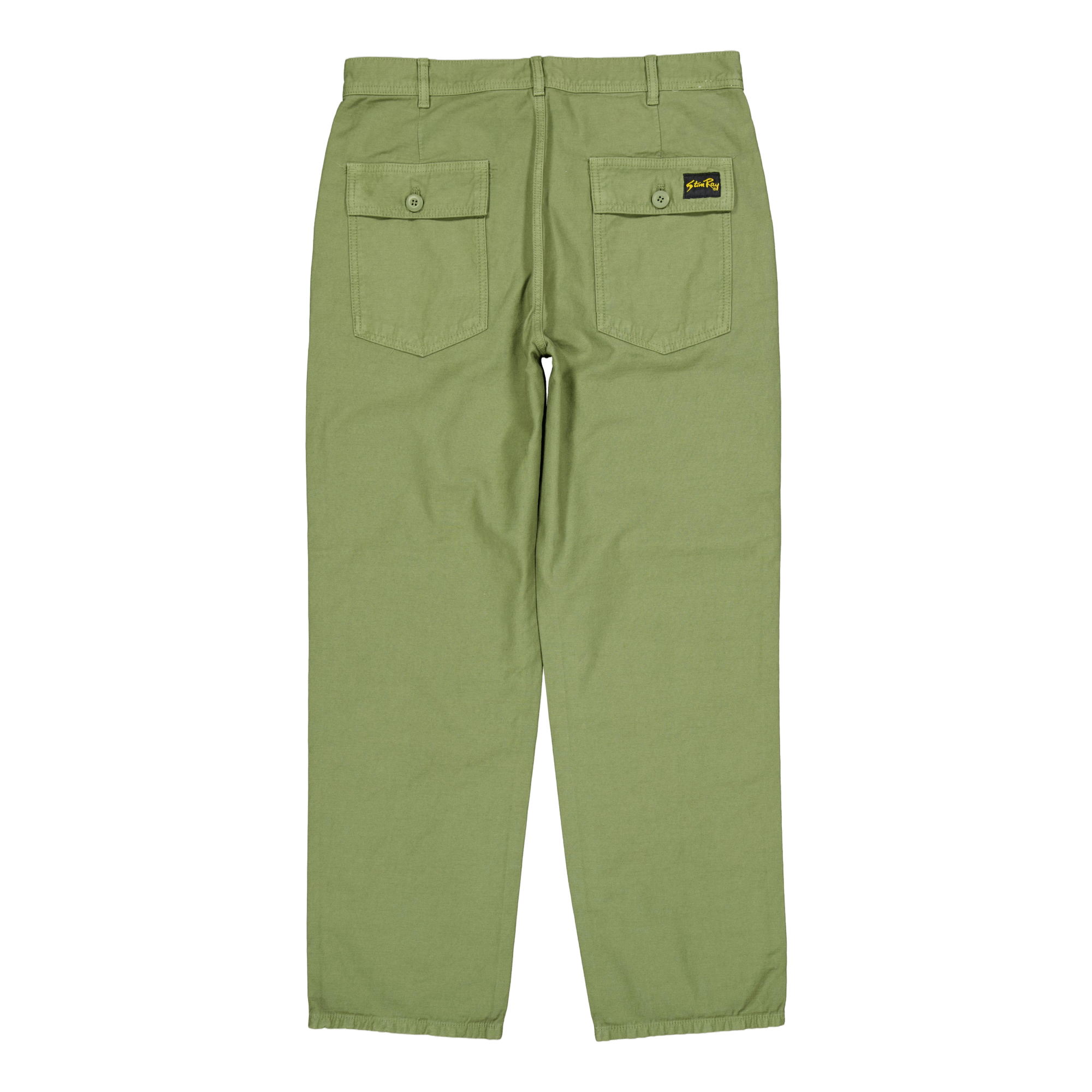 Fat Pant Olive Sateen