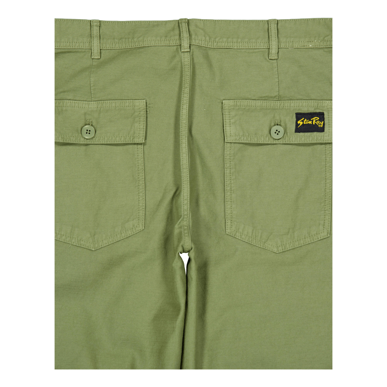 Fat Pant Olive Sateen