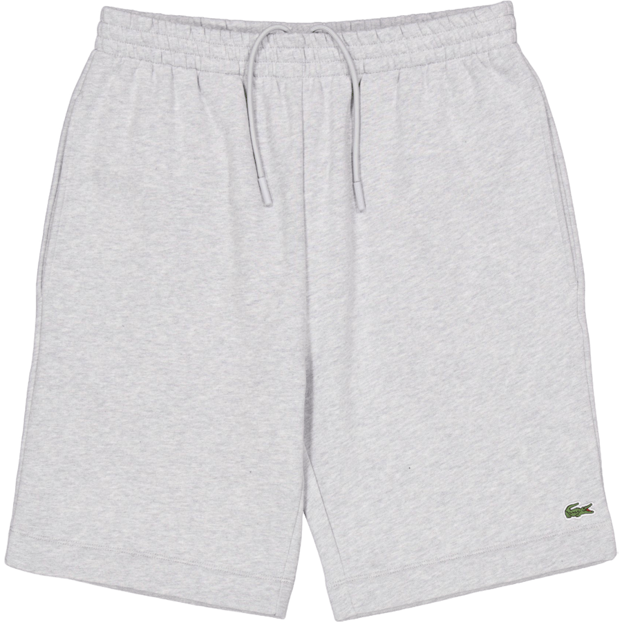 Regular Fit Fleece Shorts SILVER CHINE
