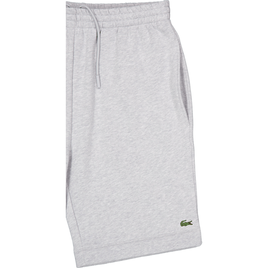Regular Fit Fleece Shorts SILVER CHINE