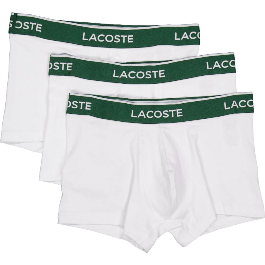 3-Pack Stretch Cotton Trunks WHITE