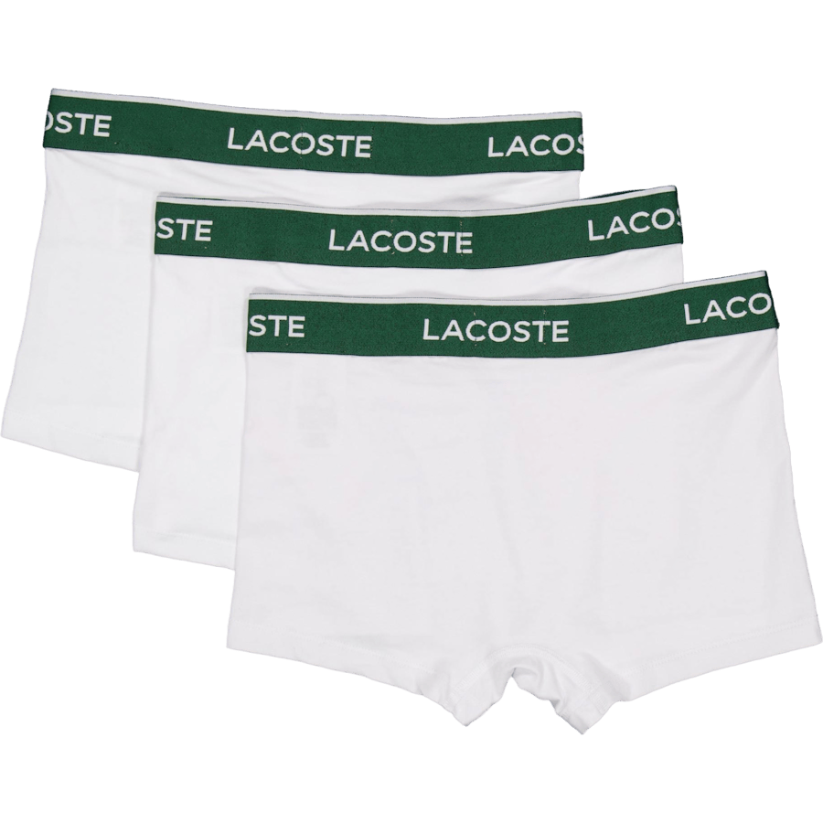 3-Pack Stretch Cotton Trunks WHITE