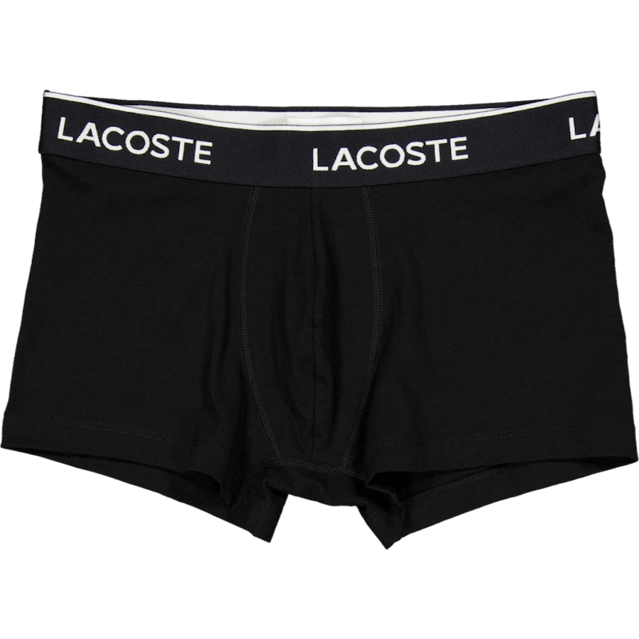 3-Pack Stretch Cotton Trunks BLACK