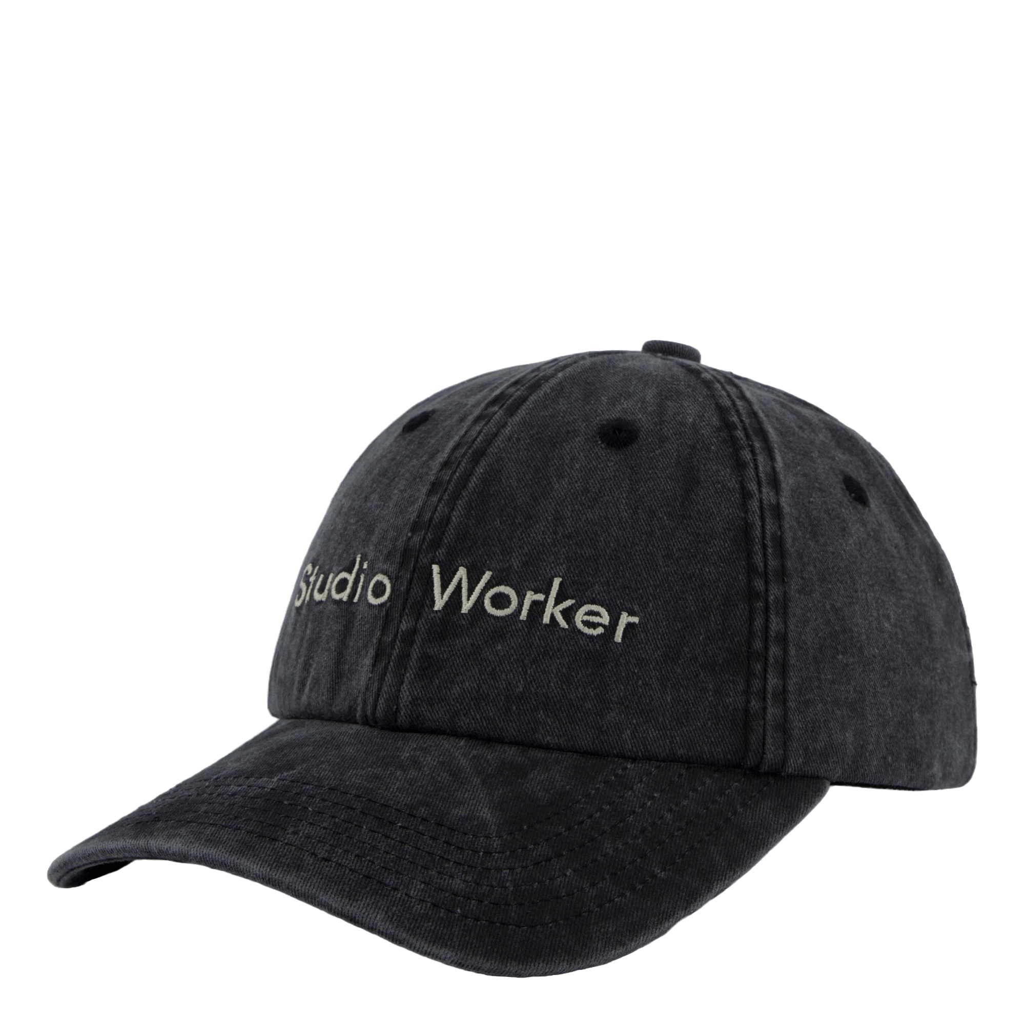 Studio Worker Washed Black