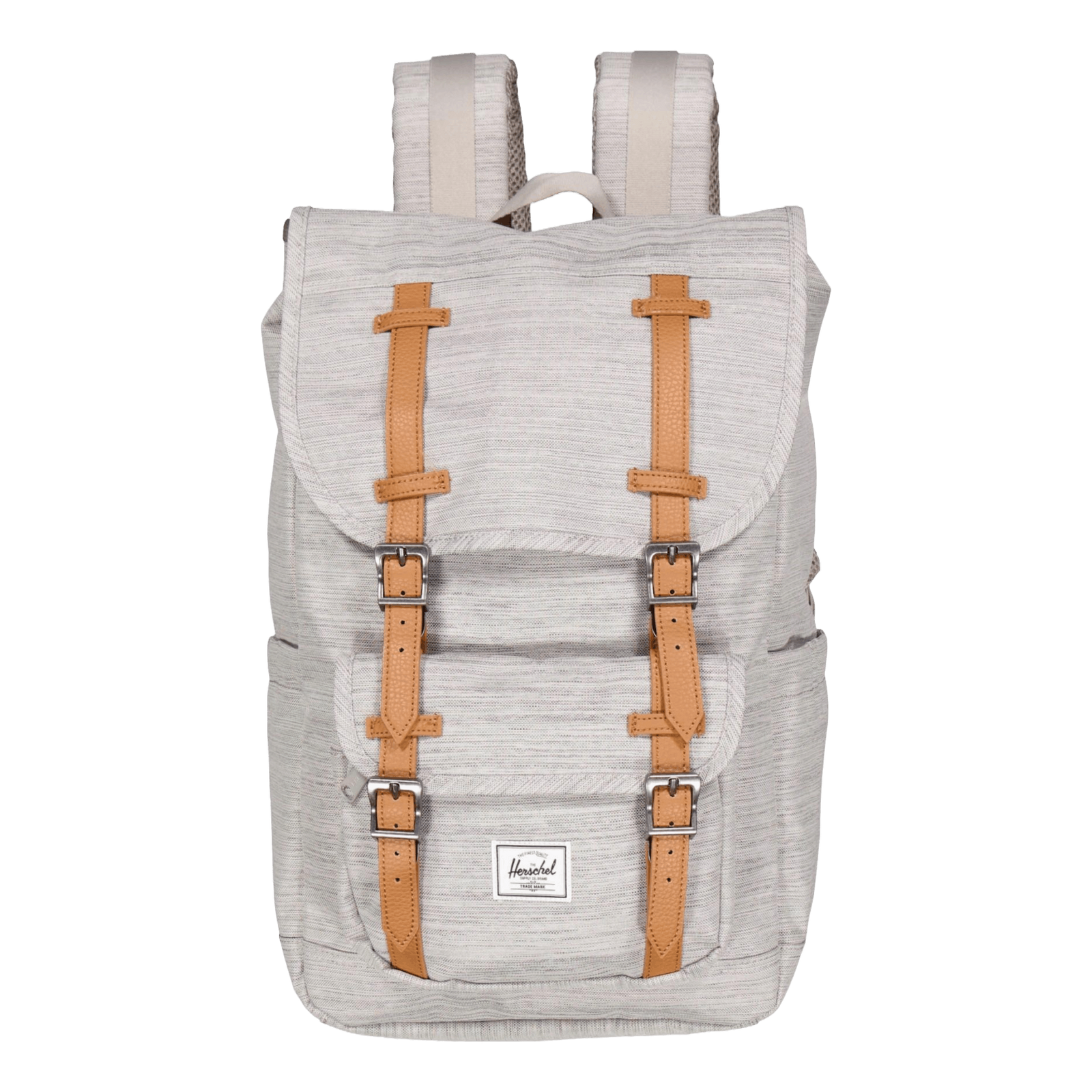 Herschel Little America Mid Ba Light Grey Crosshatch