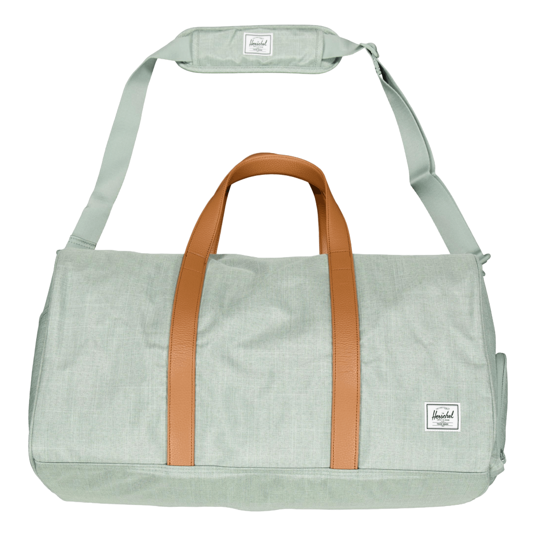 Herschel Novel Duffle Iceberg Green Crosshatch