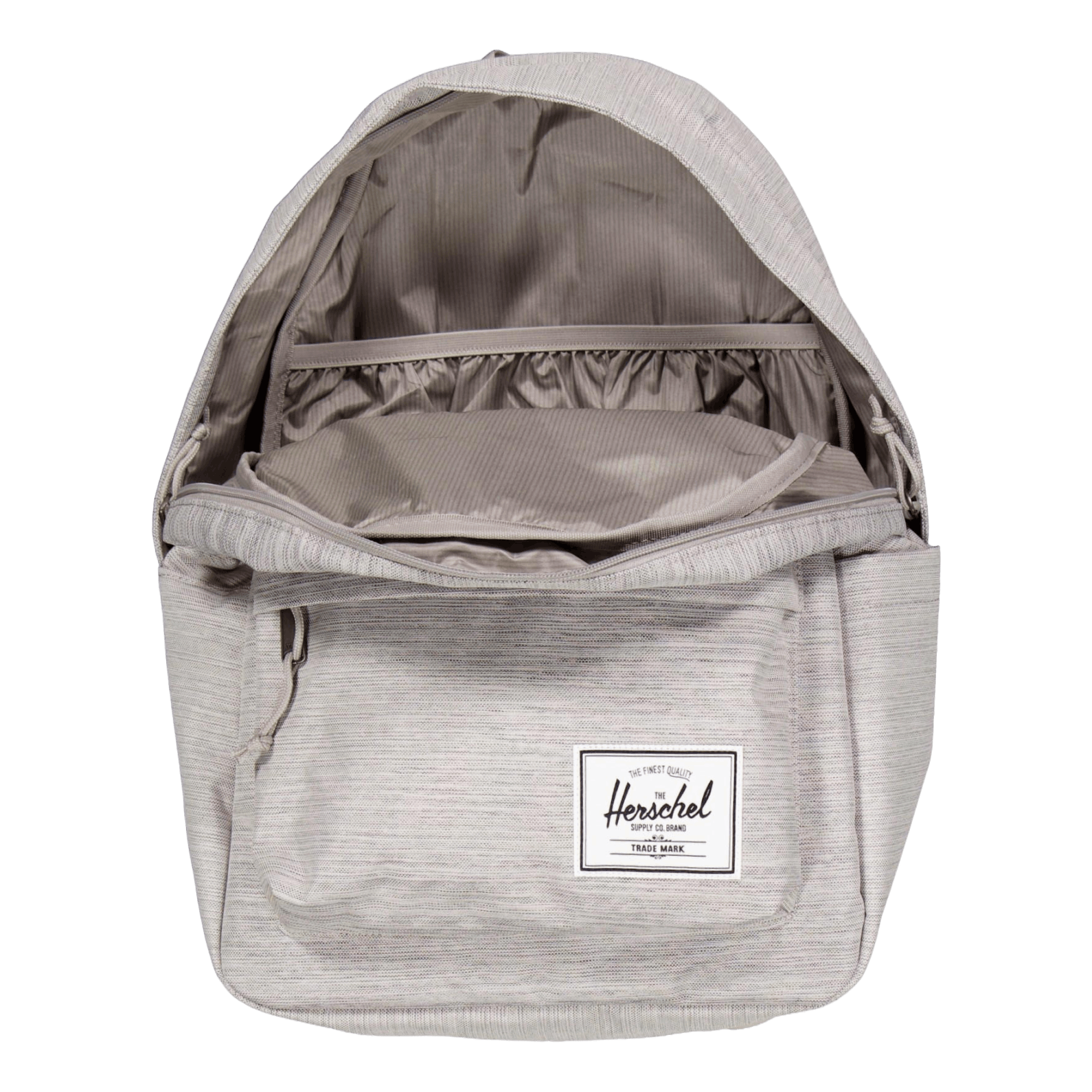 Herschel Classic Backpack Light Grey Crosshatch