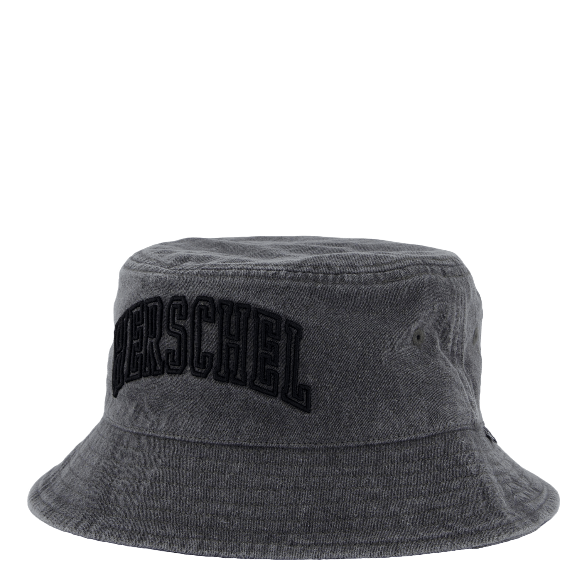 Norman Faculty Bucket Hat Black Stone Wash