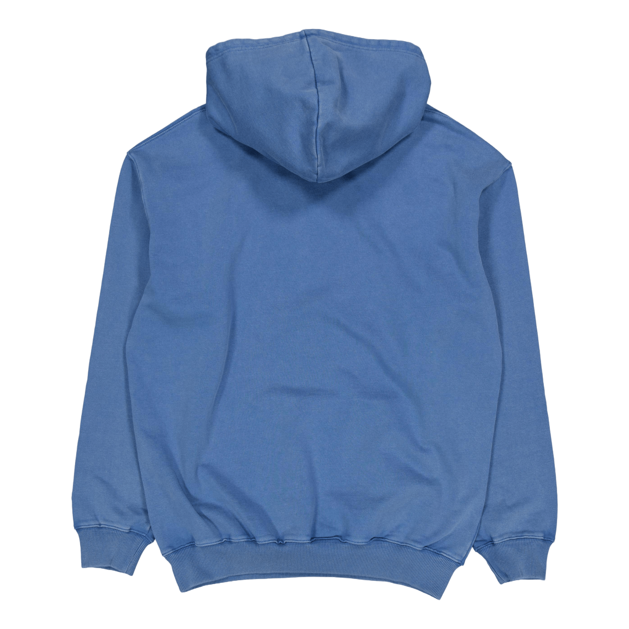 Basic Pullover Hood Washed Navy