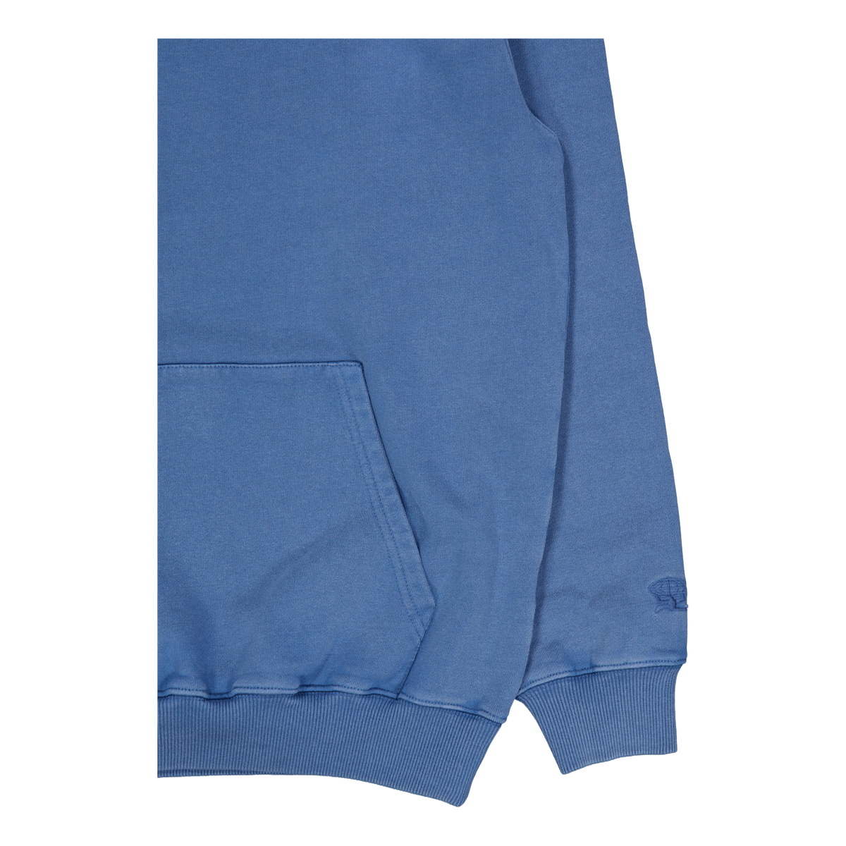 Basic Pullover Hood Washed Navy