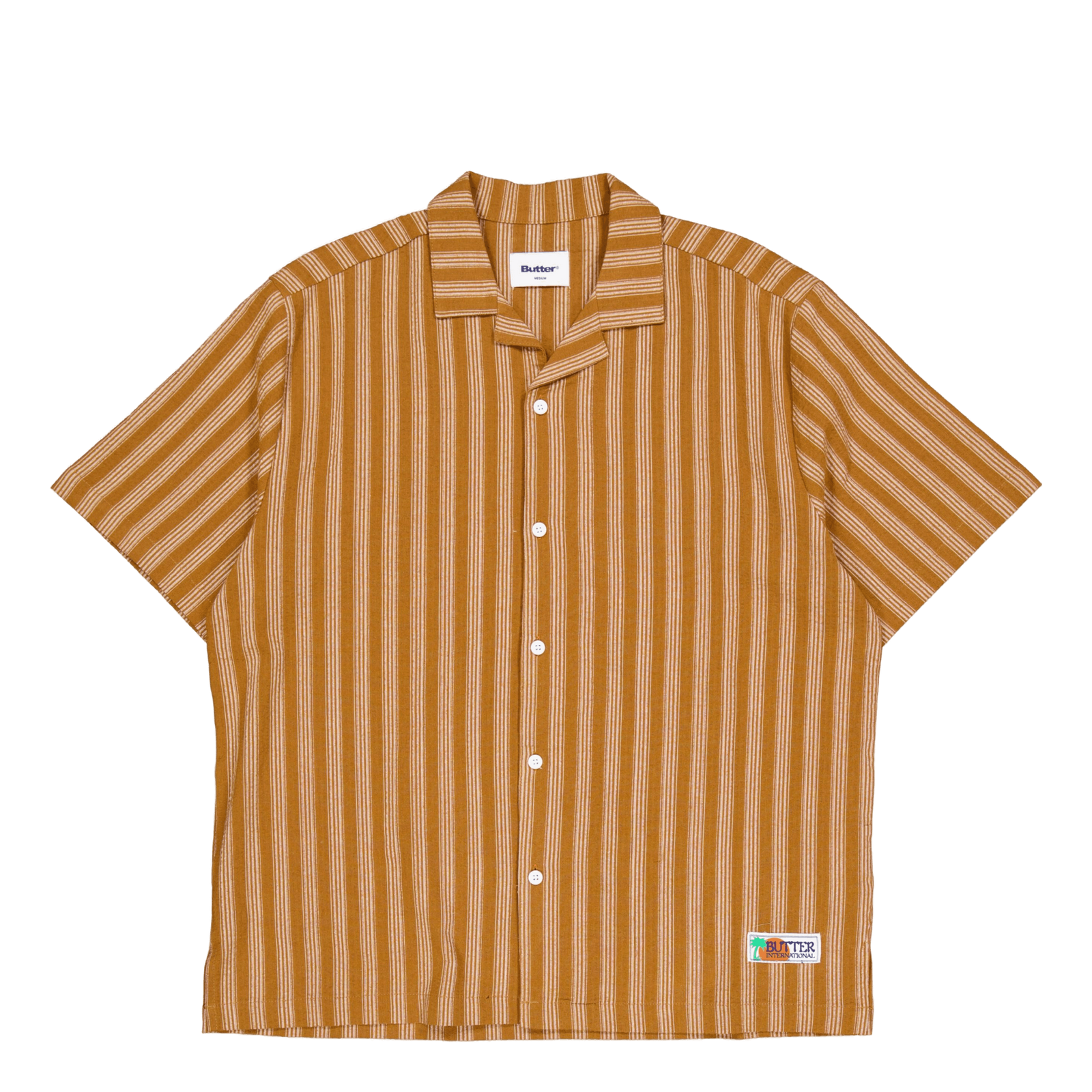 Vacation S/s Shirt Brown