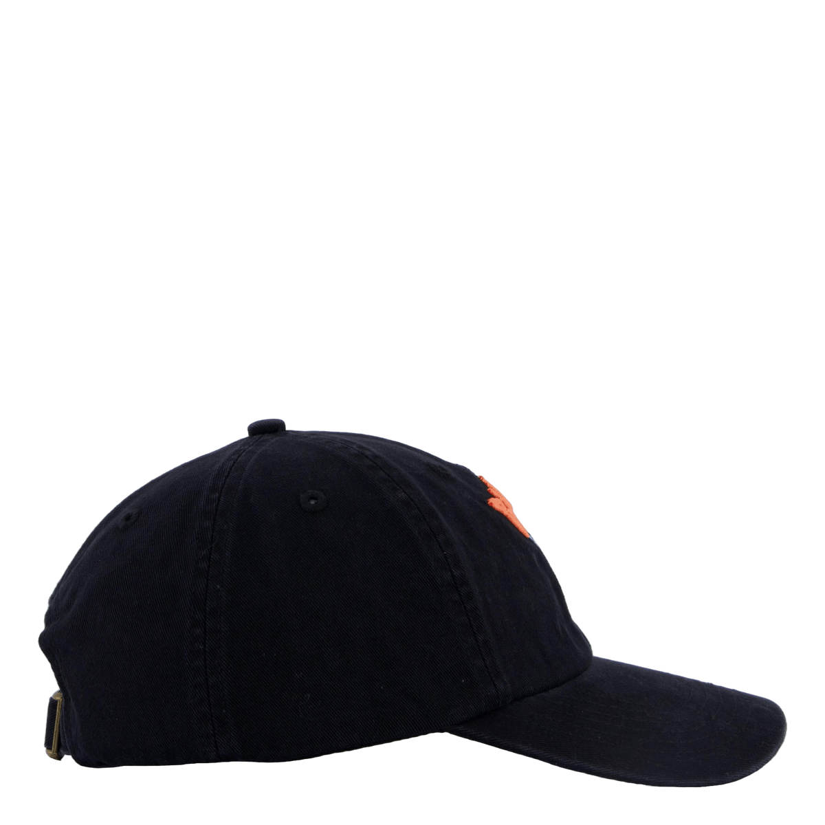 Bear 6 Panel Cap Black