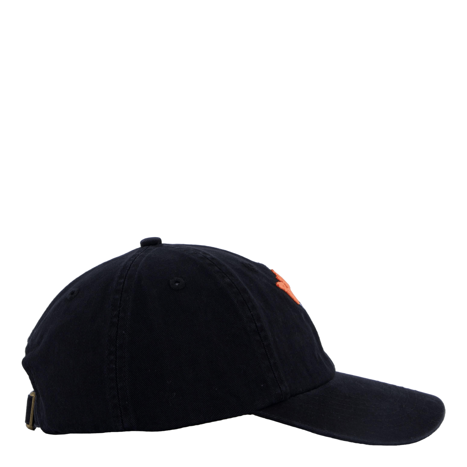 Bear 6 Panel Cap Black