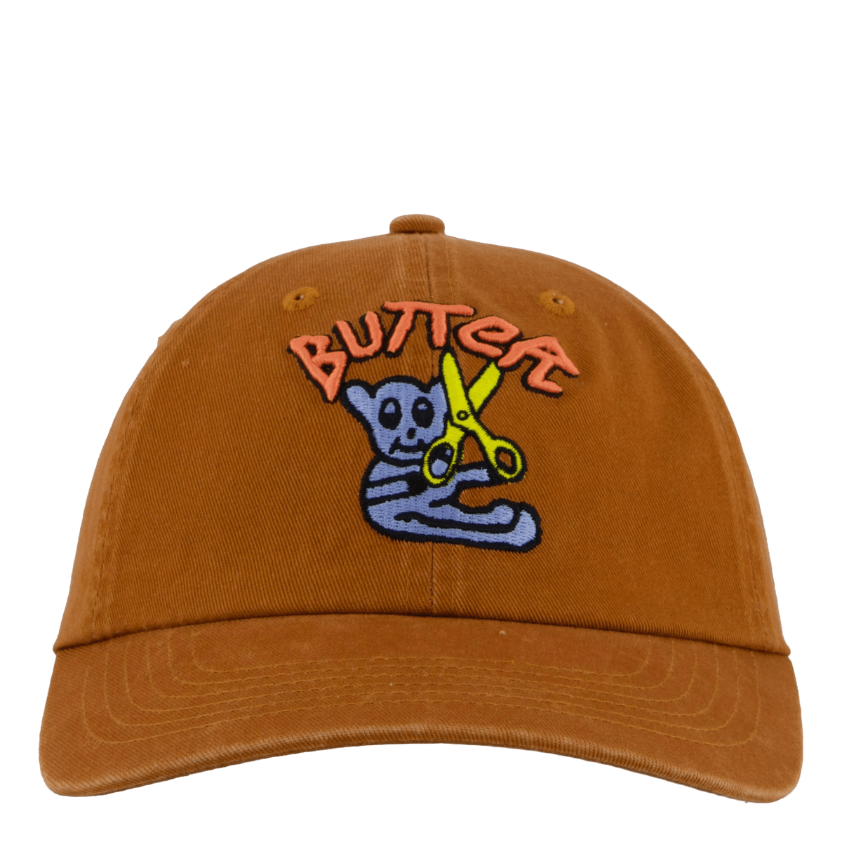 Bear 6 Panel Cap Caramel