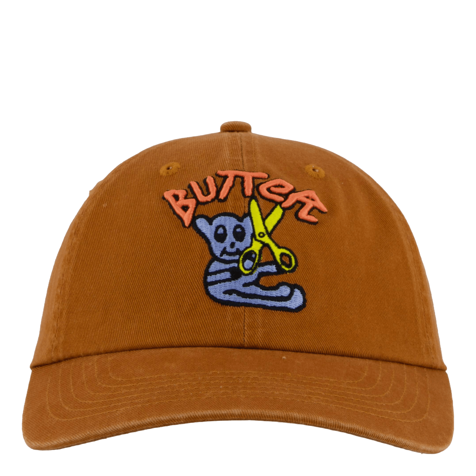 Bear 6 Panel Cap Caramel