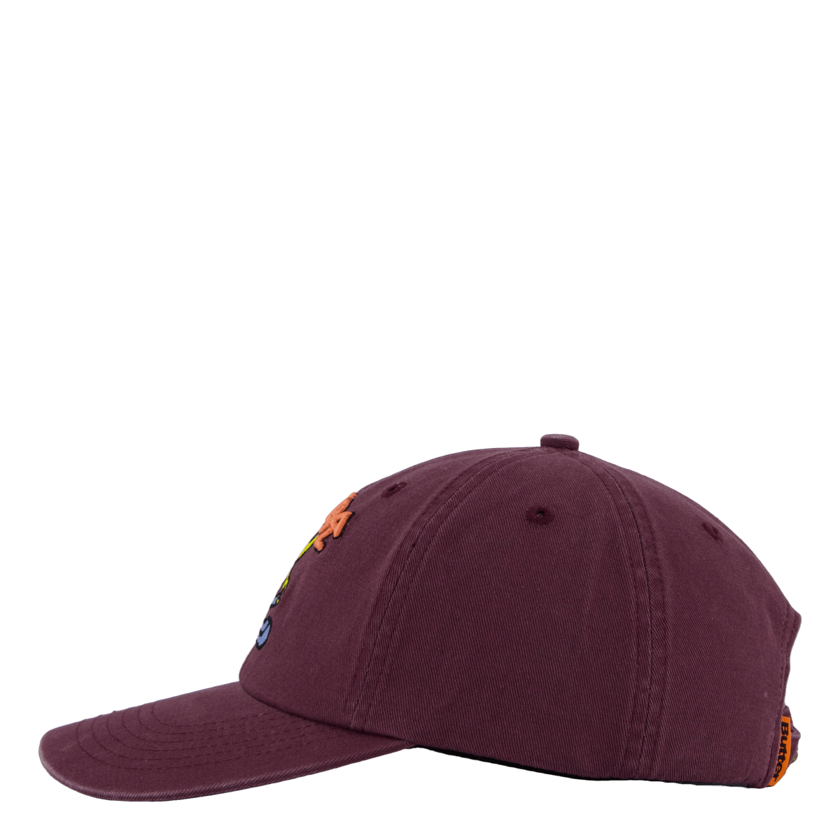 Bear 6 Panel Cap Wine