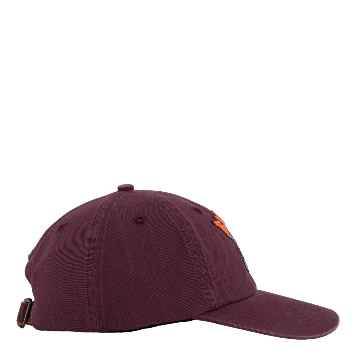 Bear 6 Panel Cap Wine