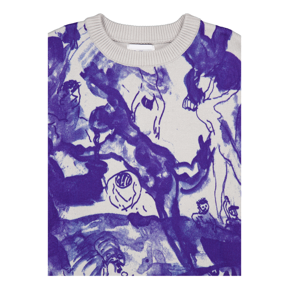 Davide Knit Sweater Grey