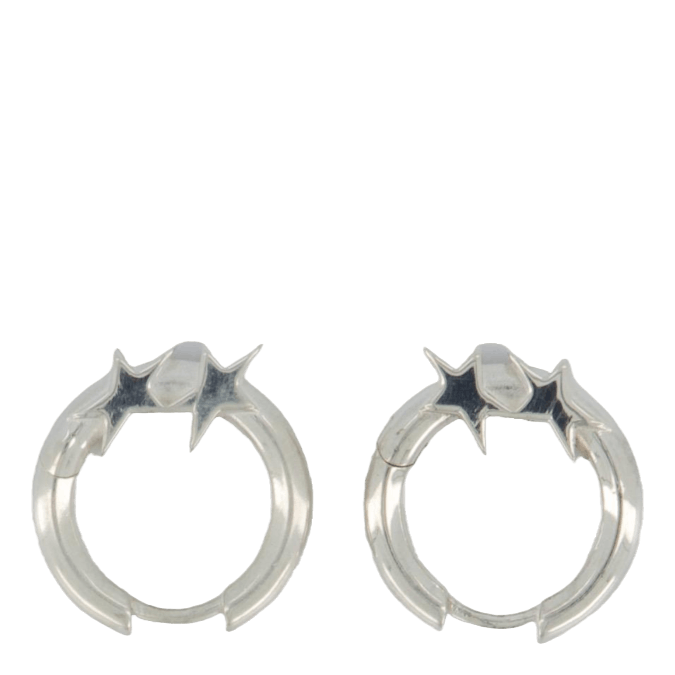 Tj Icon Earrings Silver