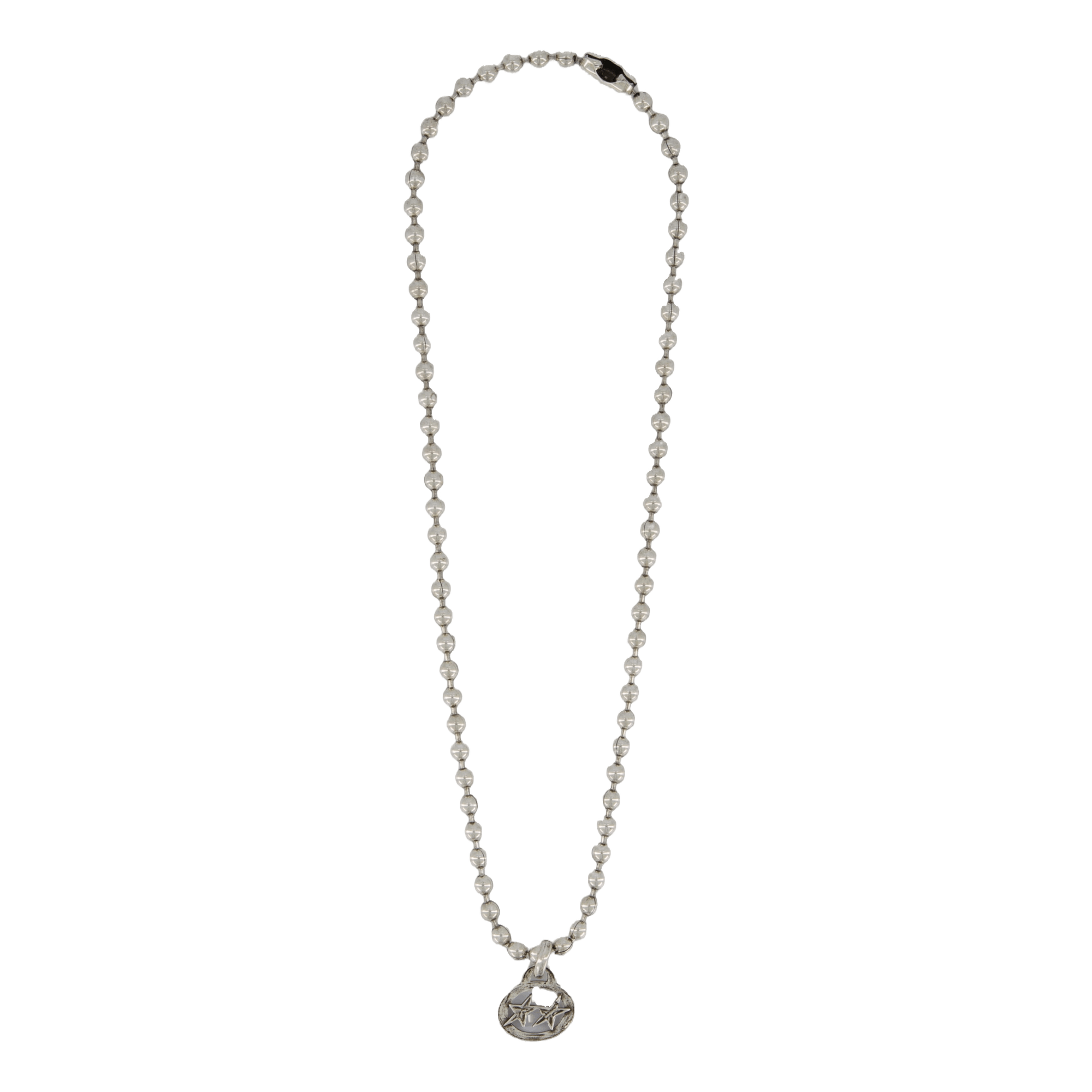 Icon Ball Necklace #1 Silver