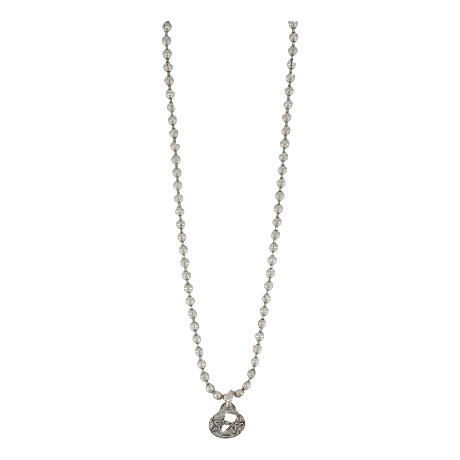 Icon Ball Necklace #1 Silver