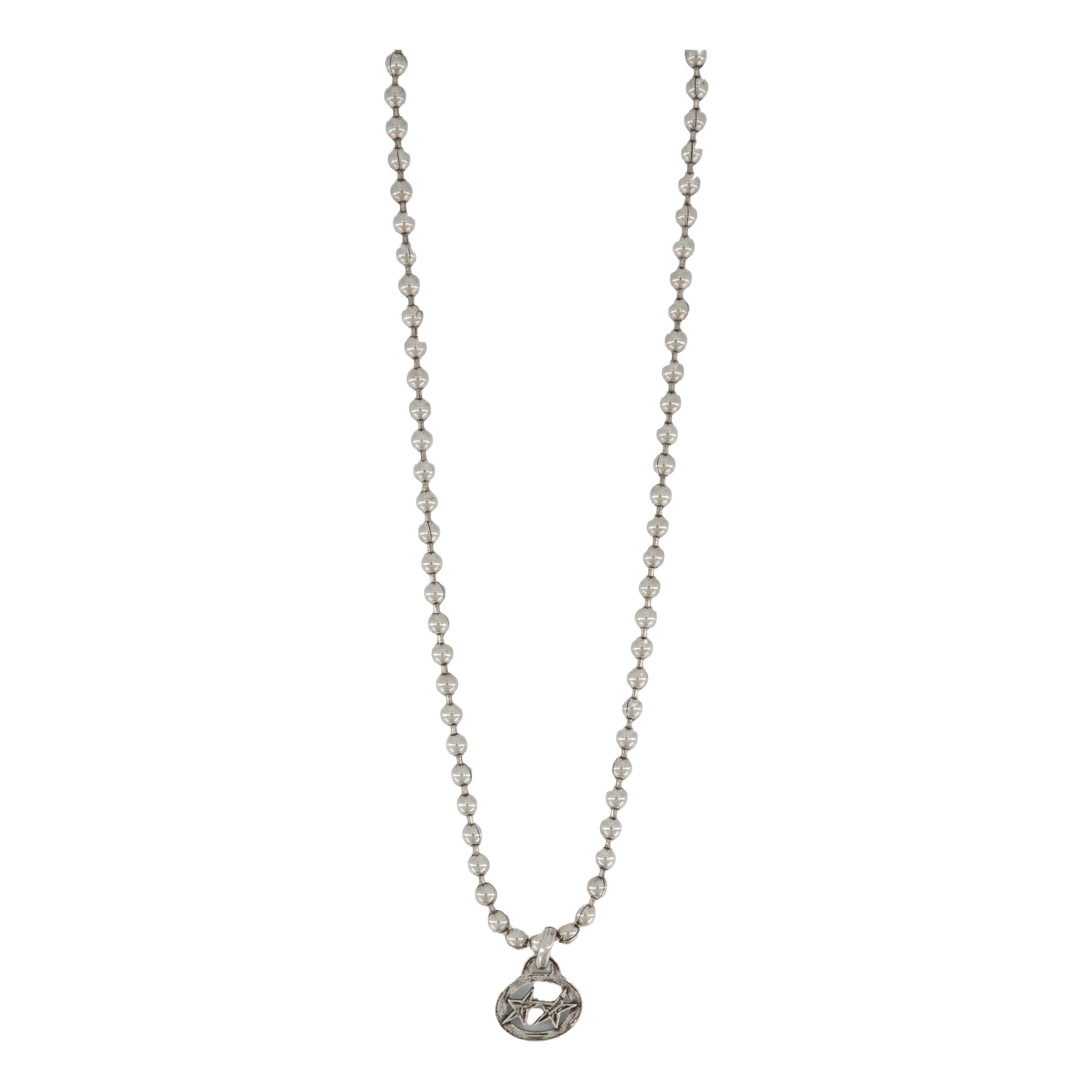 Icon Ball Necklace #1 Silver