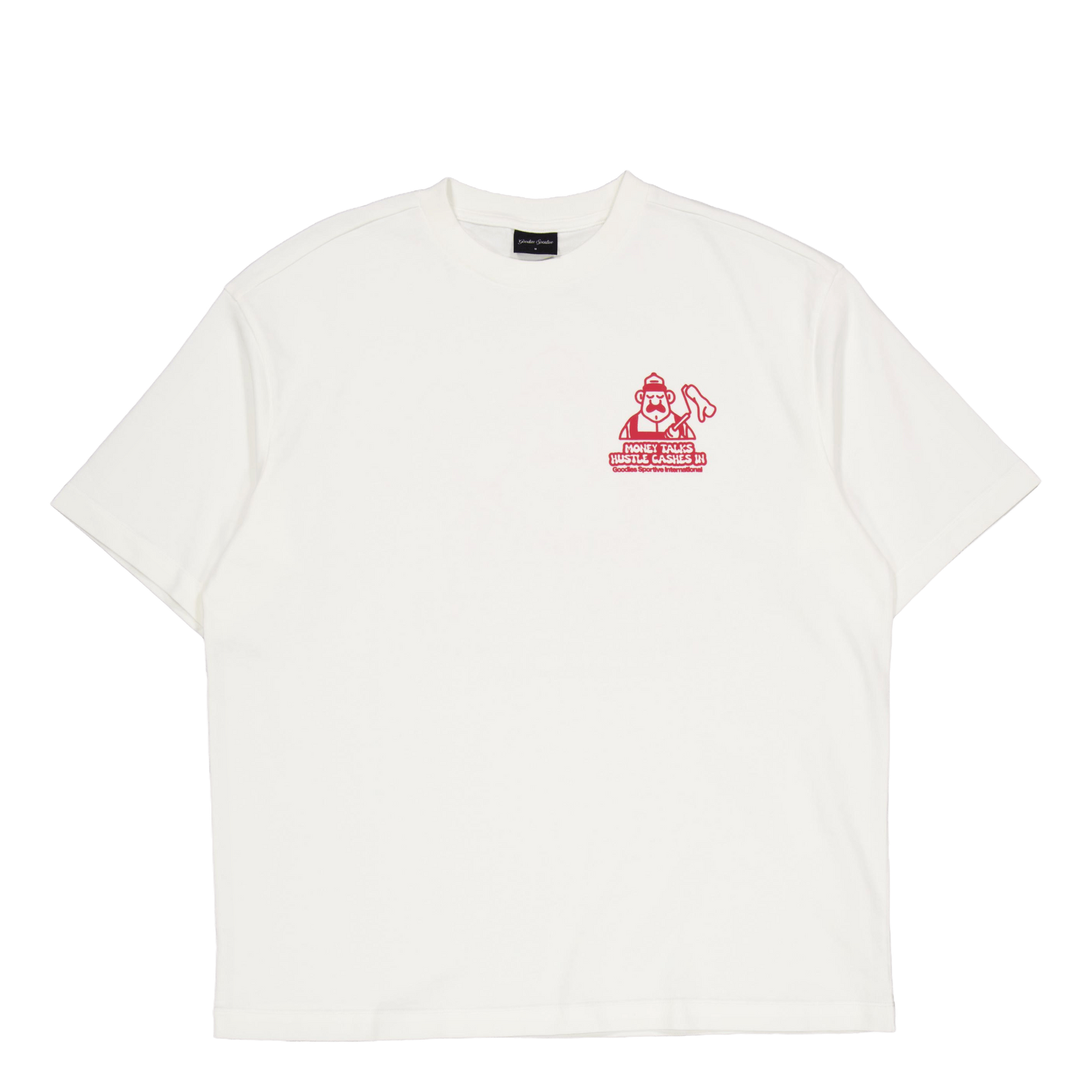 Money Talks Tee White