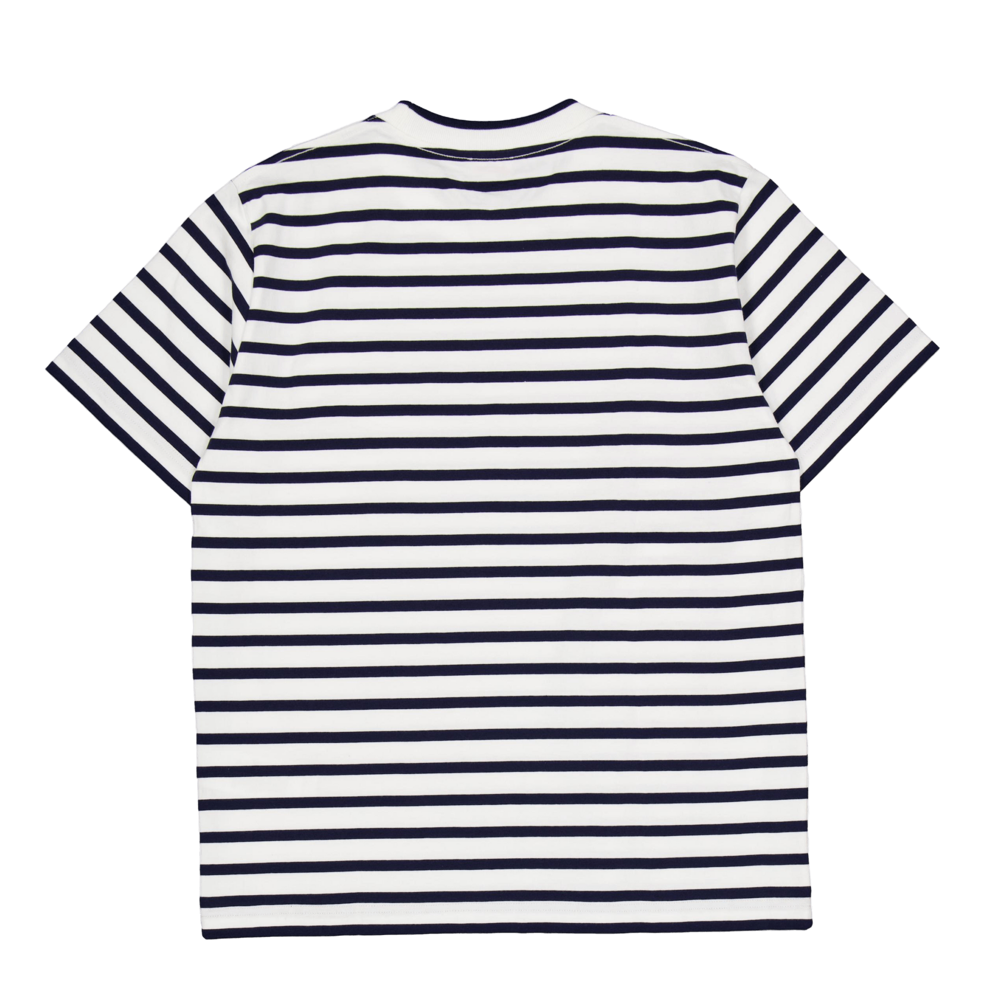 T-shirt Héritage Milk/marine Deep