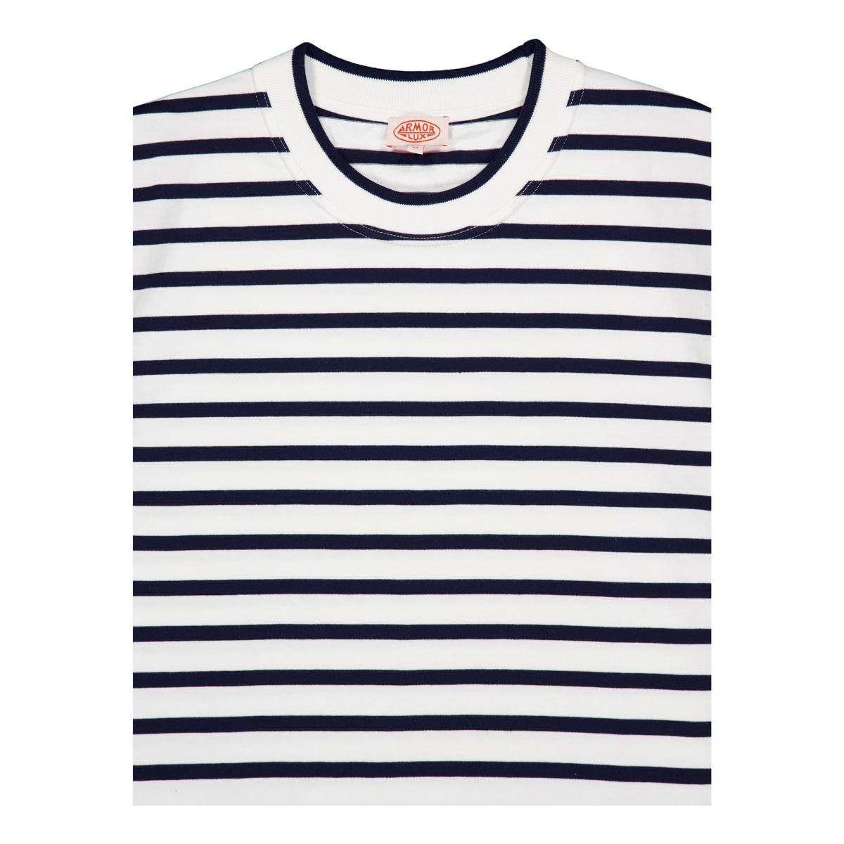 T-shirt Héritage Milk/marine Deep