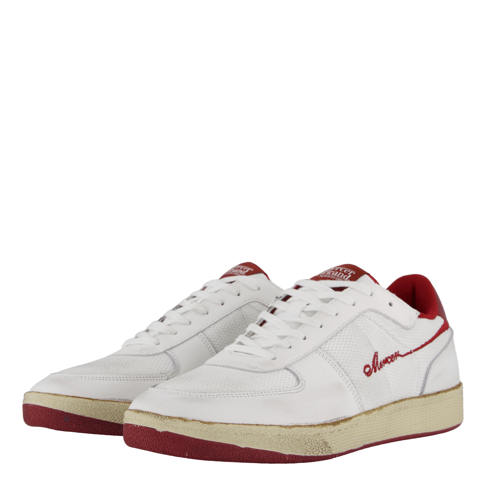 The Re-tennis Vintage White/red