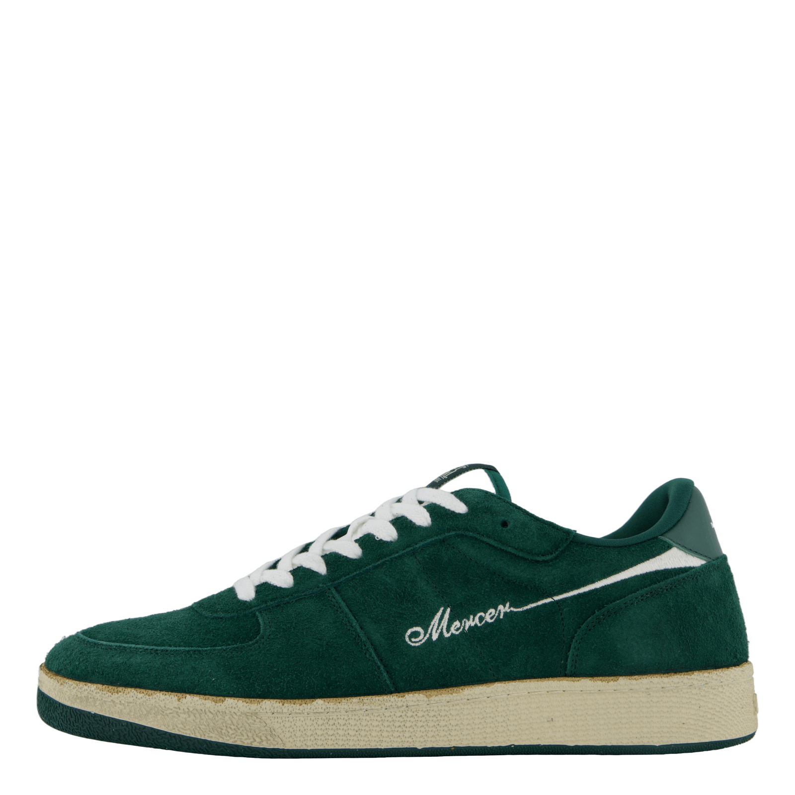 The Re-tennis Suede Green