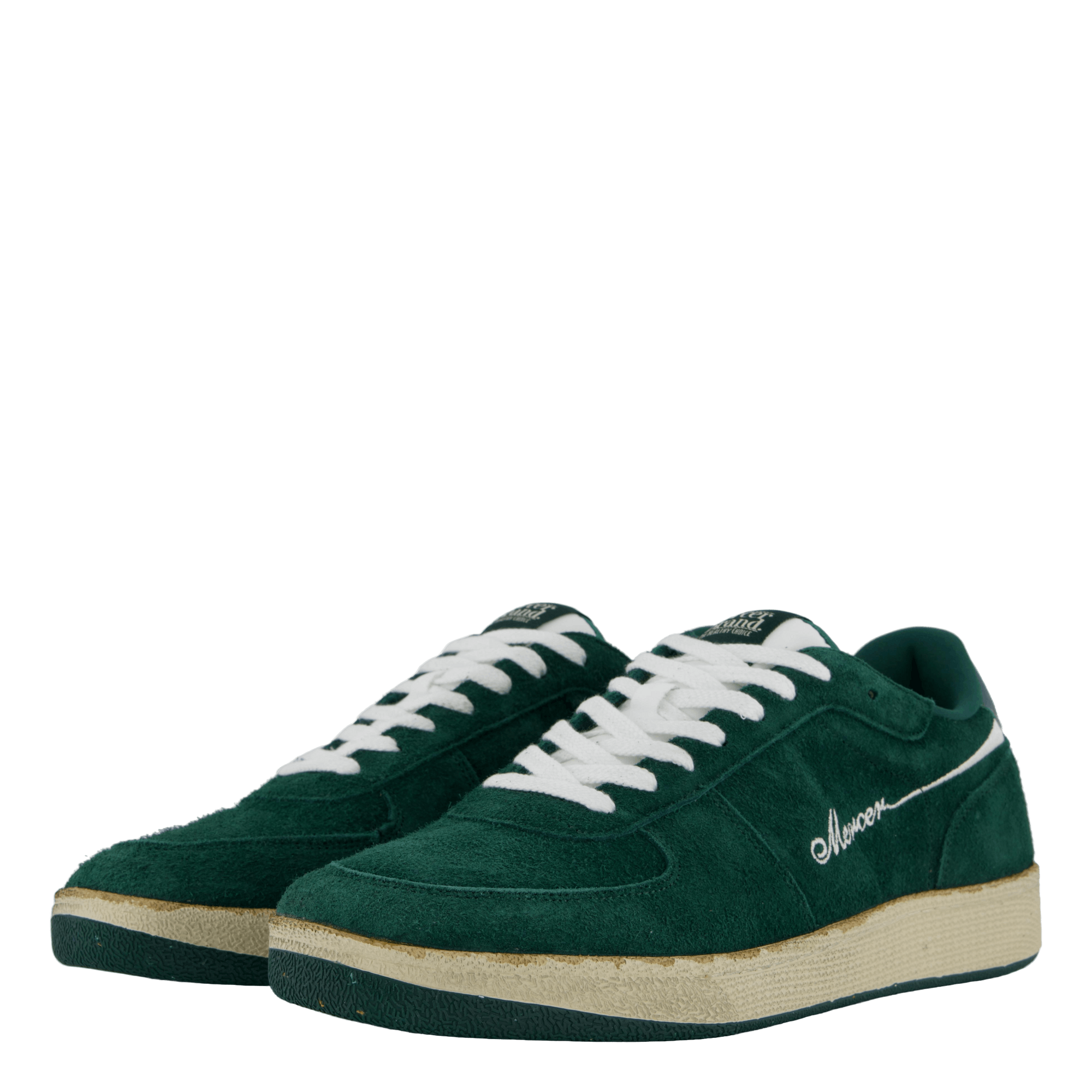 The Re-tennis Suede Green