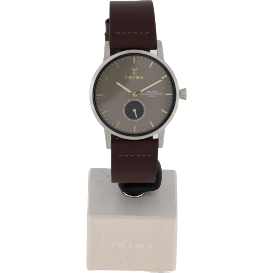 Smoky Falken Dark Brown Leather