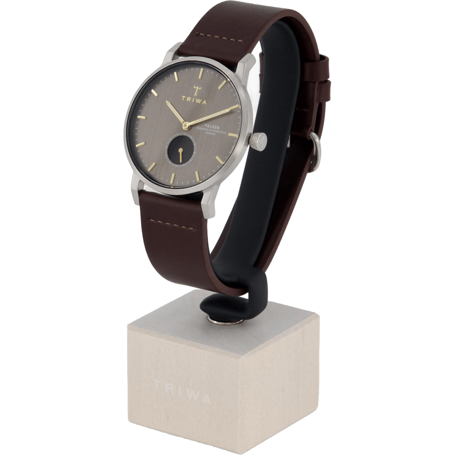 Smoky Falken Dark Brown Leather