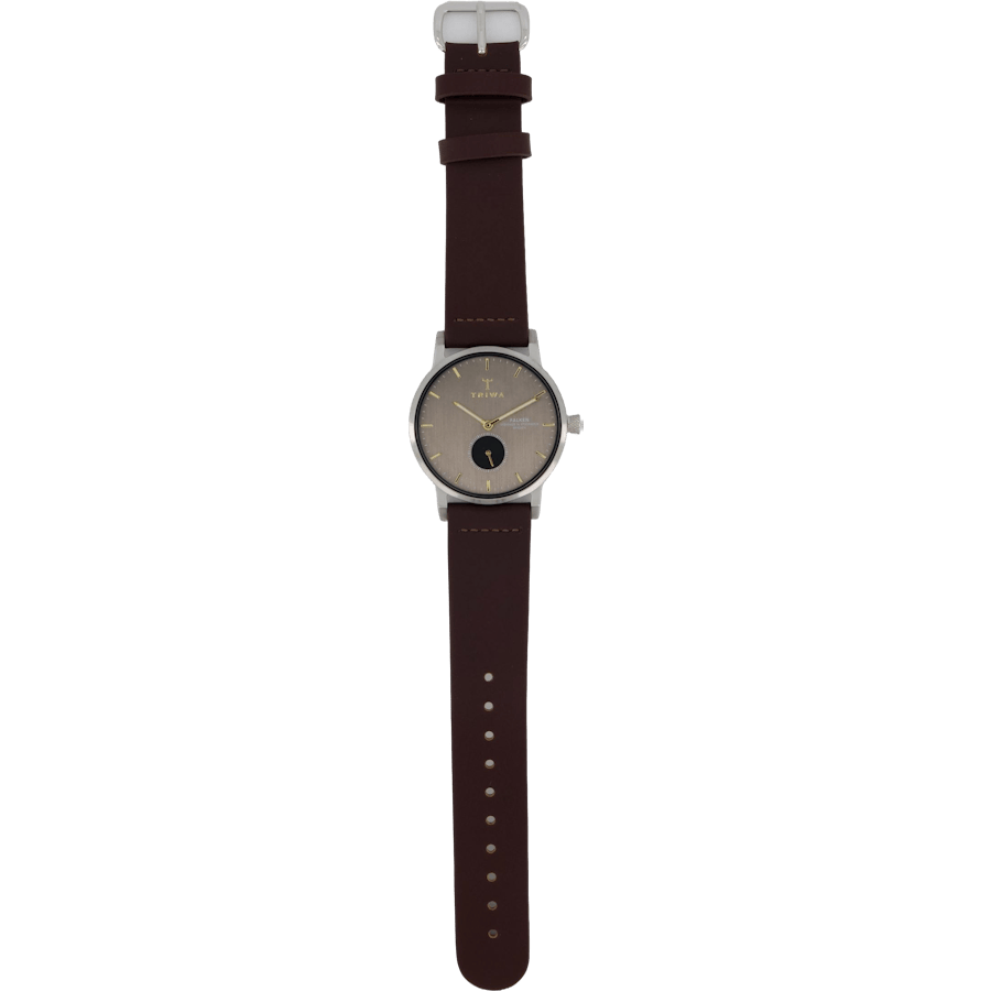 Smoky Falken Dark Brown Leather