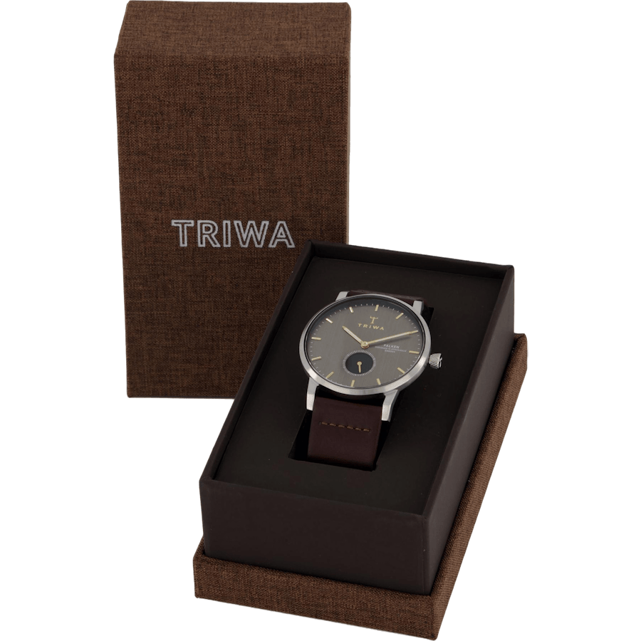 Smoky Falken Dark Brown Leather