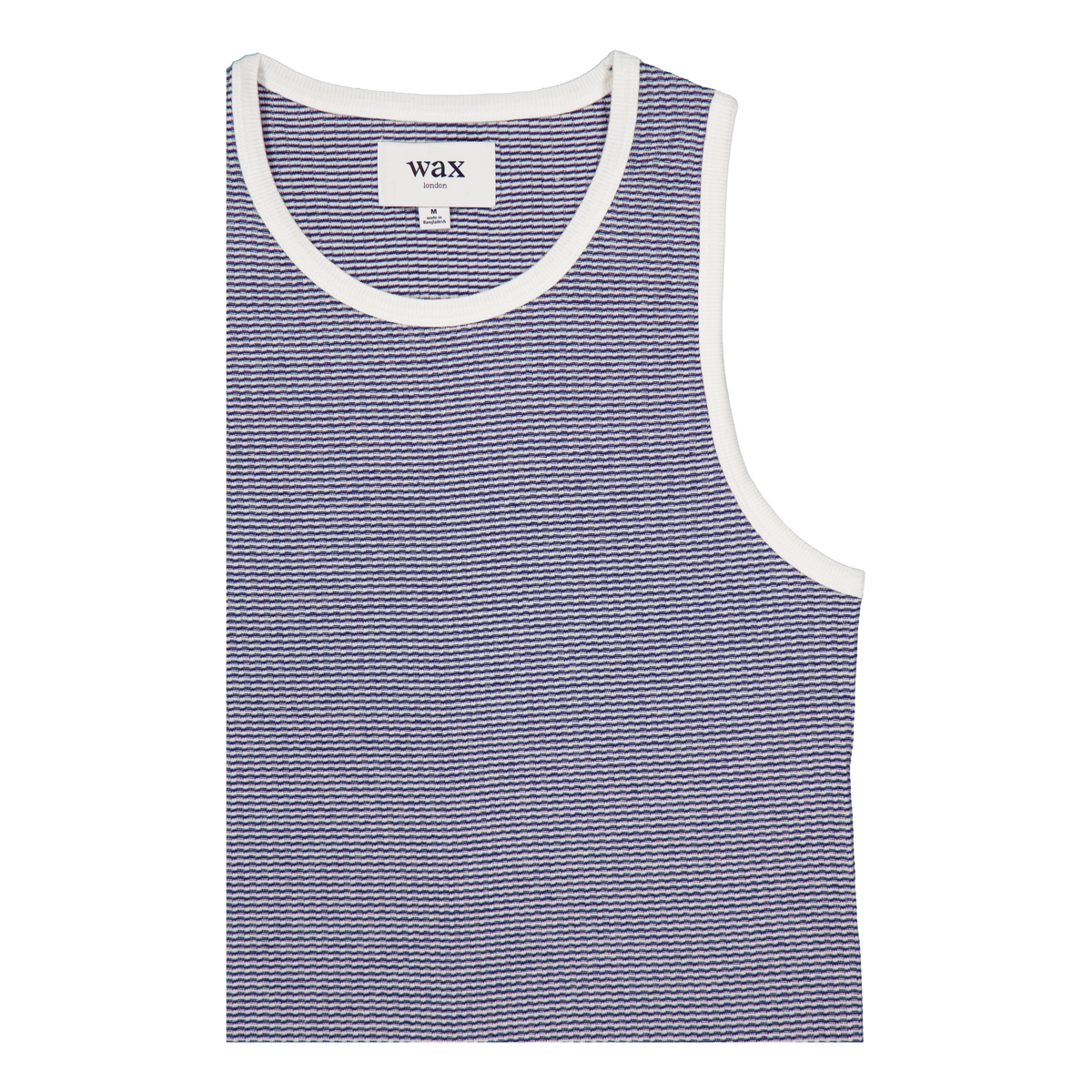 Montague Vest Blue / Ecru